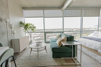 Expansive floor-to-ceiling windows